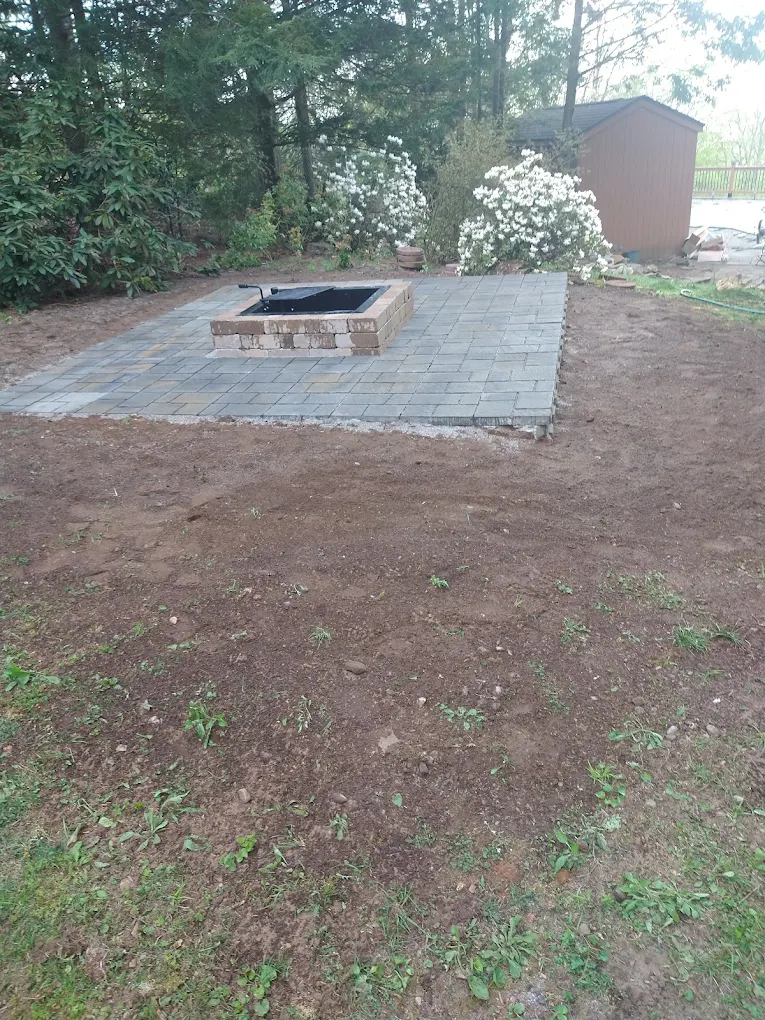 outdoor landscaping construction